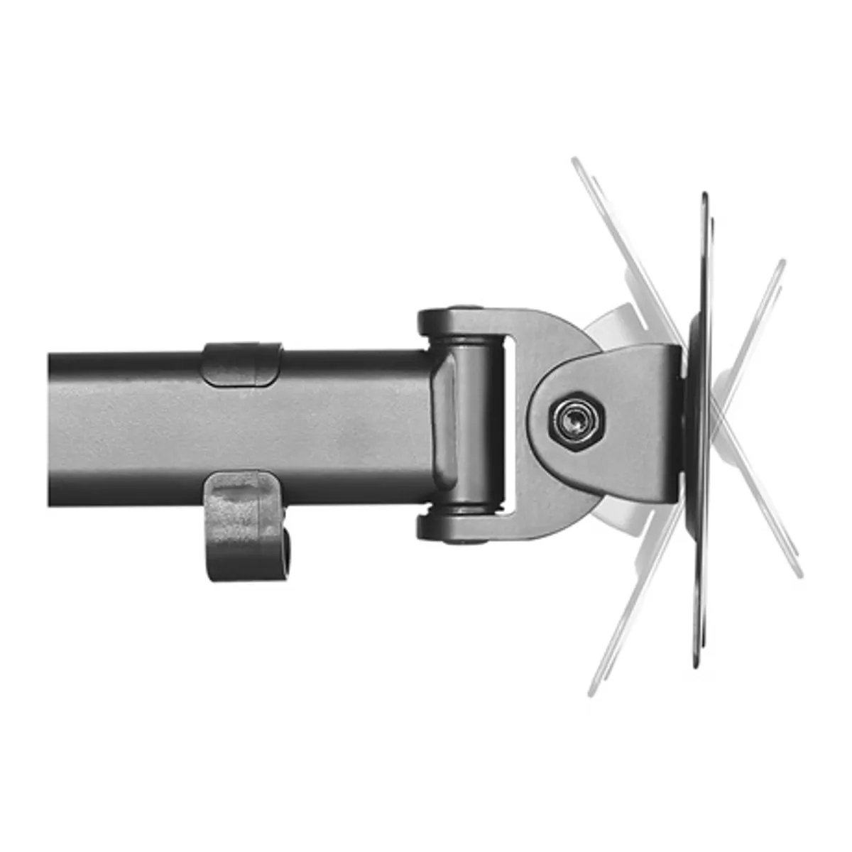 Stell SOS 1010 monitortartó 8 kg 13-27" VESA 75x75 100x100 -45° ±90° fekete #10