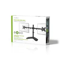 Nedis MMDOSD110BK monitor konzol kétmonitoros állítható forgatható dönthető VESA 75x75 100x100 #7