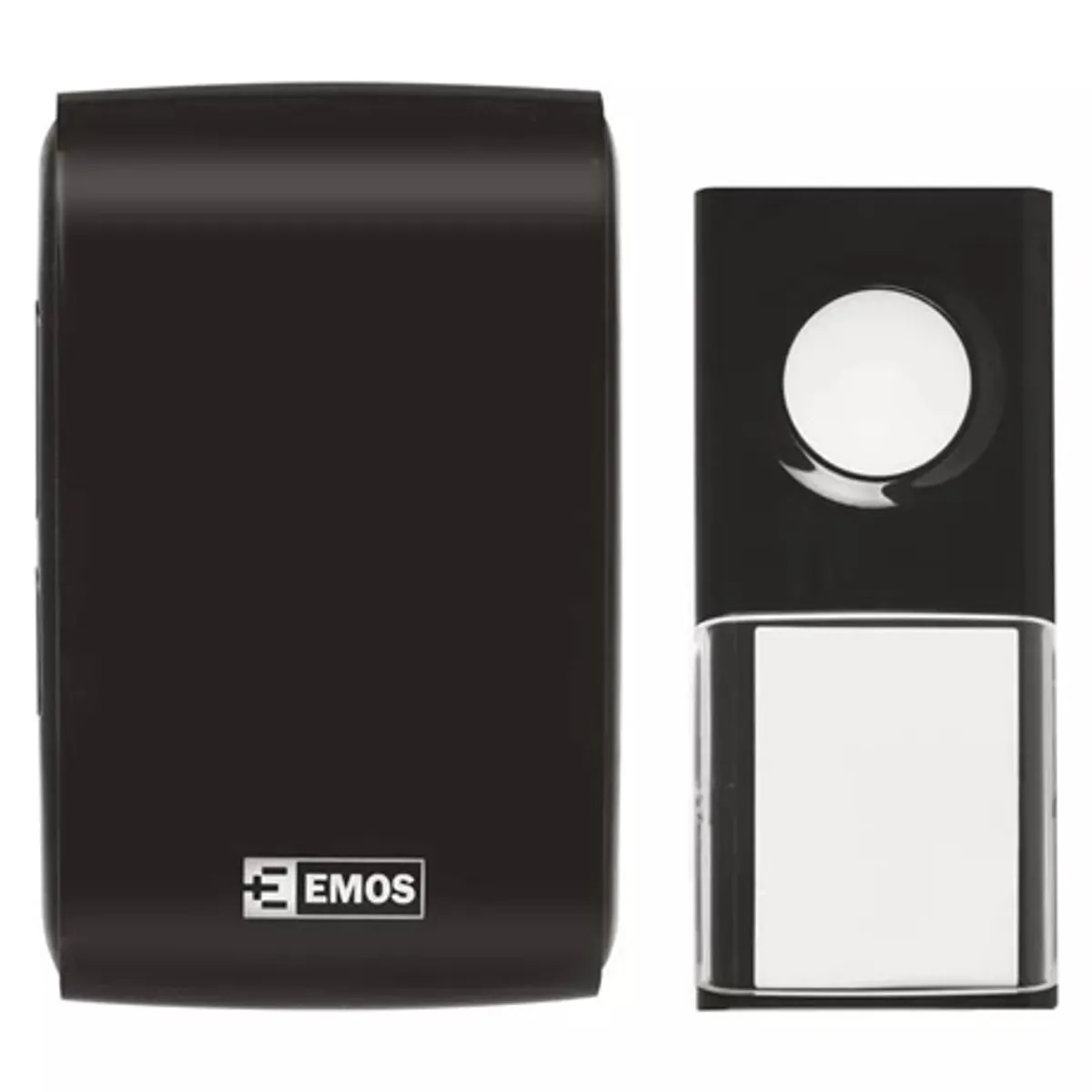 Emos P5727 vezeték nélküli csengő 433 MHz 150 m 36 dallam 85 dB automatikus párosítás IP44 230 V AC 1x CR2032 #1