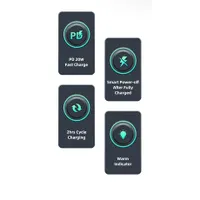 Usams SJ518USB01 USB-C és Lightning okoskábel textil borítású 120cm PD 20W #4