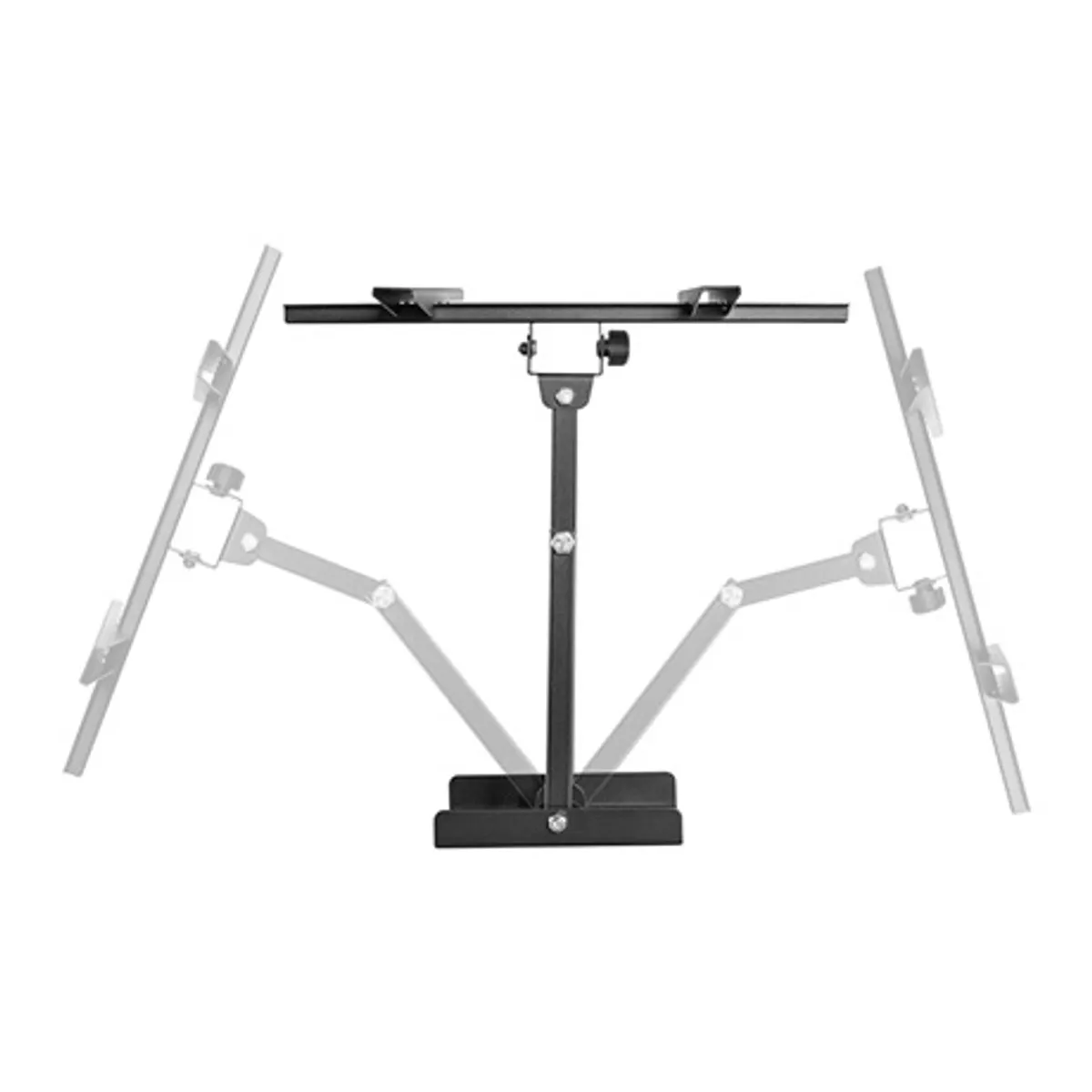 Stell SHO 4600 fali konzol kihúzható 32-55" teherbírás 35 kg dőlés 18 fok elfordítás 90 fok VESA 75x75-400x400 falhoz távolság 10,5-42,9 cm fekete #7