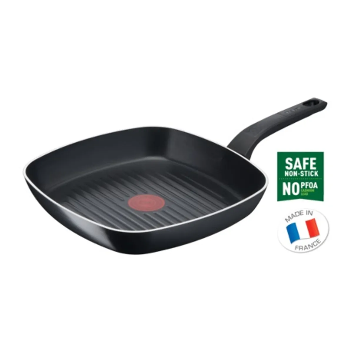 Tefal B5674053 Simply Clean grill serpenyő 26x26 cm titán bevonat Thermo-pont mosogatógépben tisztítható #1