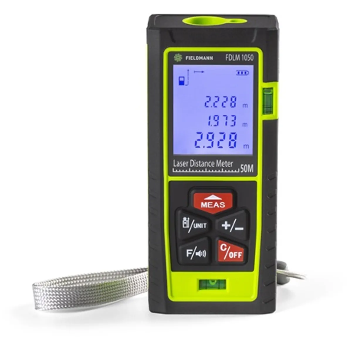 FIELDMANN FDLM 1050 Lézeres távolságmérő 0,05-50 m 0,25-1 s 2 osztály 630-670 nm 1 mW #5