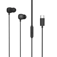 Maxell SQUARE+BK Square+ fülhallgató USB-C 16 Ohm 20 Hz-20 kHz 96 dB mikrofonnal 1,2 m #1