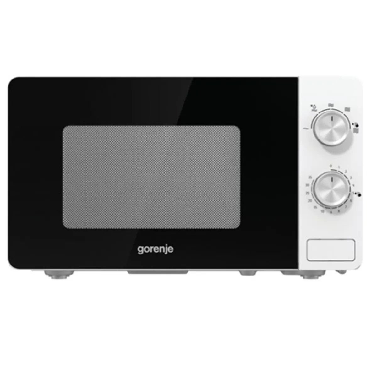 Gorenje MO17E1W mikrohullámú sütő 17 L 700 W 5 fokozat forgótálca 24,5 cm AquaClean LED érintős fehér #1