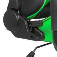 Bemada BMD1106GR Gamer szék 54 x 50 cm ülőfelület háttámla 84 x 54 cm 45-55 cm magasság max terhelés 110 kg zöld-fekete #3