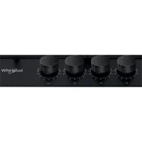 Whirlpool TKRL 661 NB Beépíthető gázfőzőlap 4 égő front kezelőpanel metán antracit 580 mm #3