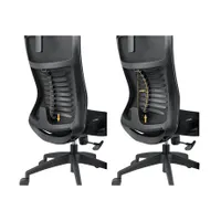 Yenkee YGC 500BK FISHBONE 3D állítható könyöktámasz szinkron mechanizmus ülésmagasság 48-56 cm 90-135 deg háttámla dőlésszöge 120 kg teherbírás #7