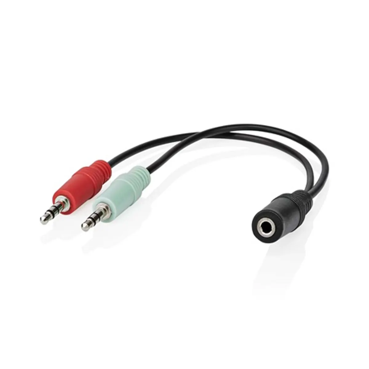 Nedis CAGB22160BK02 sztereó audio kábel 2x 3,5 mm jack dugó 0,20m #5