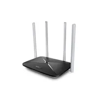 Mercusys AC12 AC1200 kétsávos vezeték nélküli útválasztó, 2.4-5GHz, 4x5dBi külső antenna, vendég hálózat, WPA2