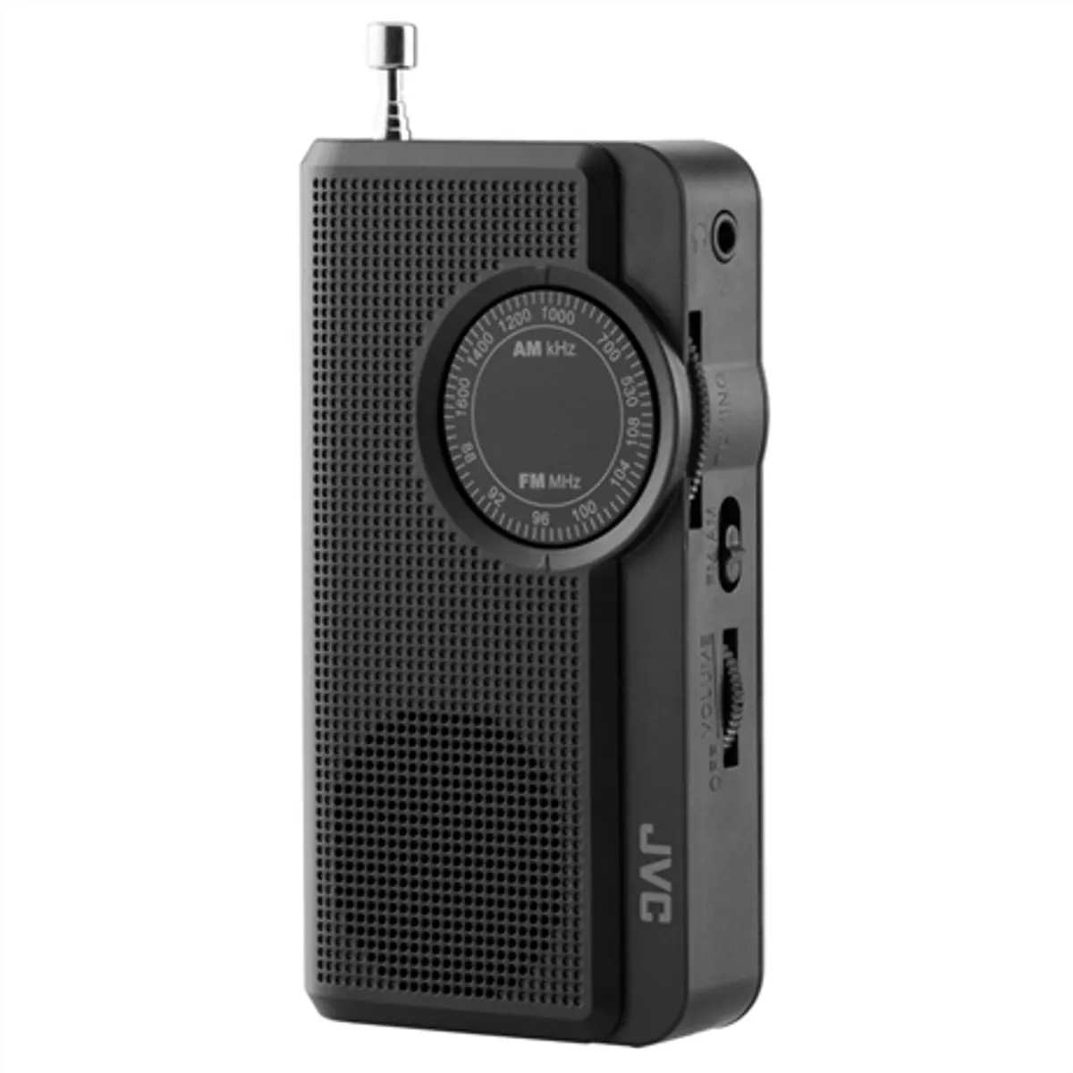 Jvc RAE311B zsebrádió analóg fm am tuner 88-108 mhz 530-1600 khz 0,25w rms elemről működik 2x aaa fejhallgató kimenet #1