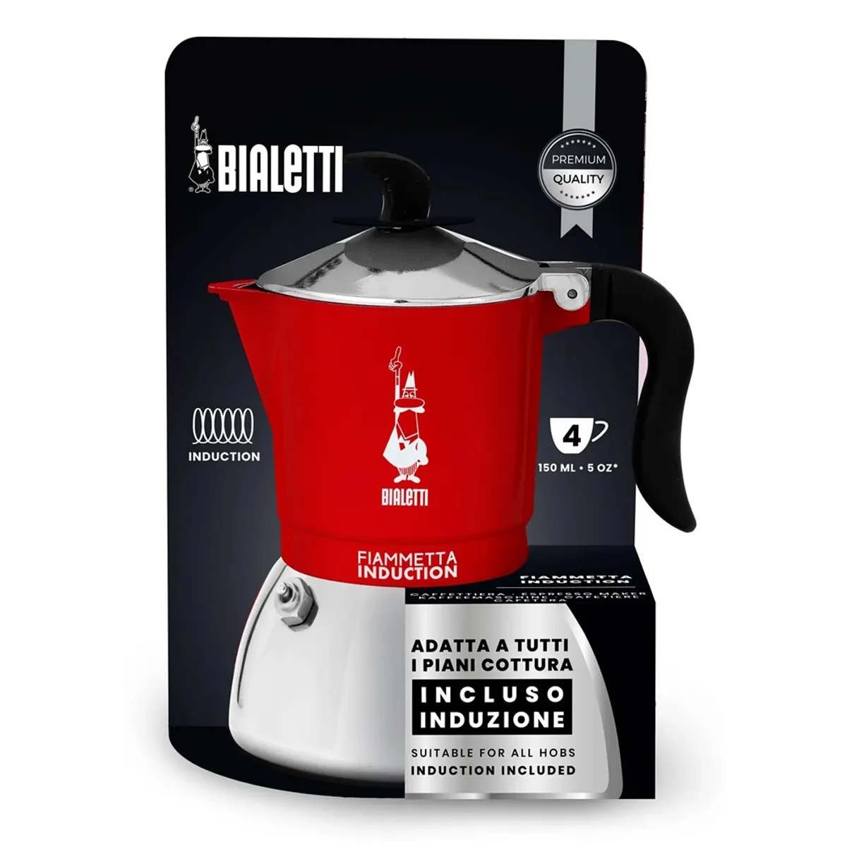 Bialetti 7144 FIAMMETTA kotyogó 4 személyes indukciós #2