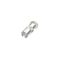 Hama 00205221 F dugó - koax dugó adapter koax aljzatot F-dugóvá alakítja át Teljesen árnyékolt tömör fém ház #1