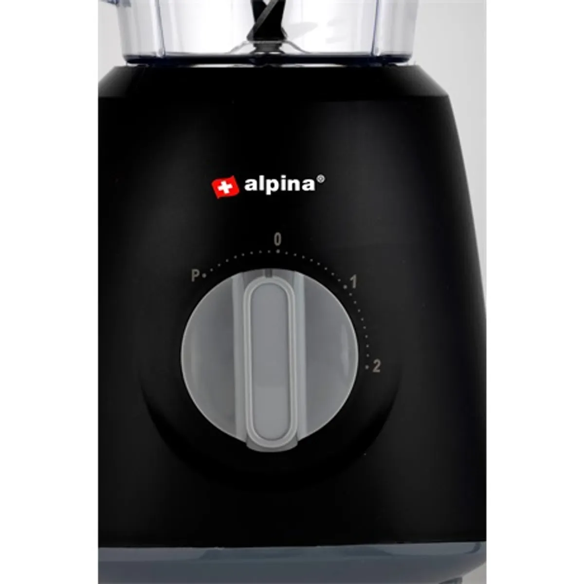 Alpina 18737 Turmixgép 1,5L 400W 2 sebesség turbo funkció rozsdamentes acél pengék csúszásmentes talpak fekete #6