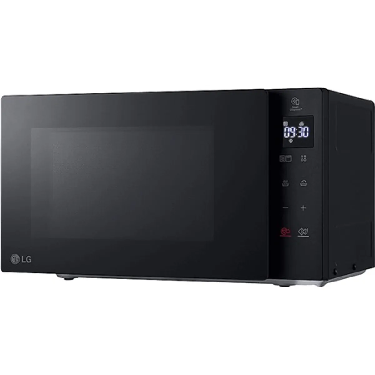 Lg MH6032GAS mikrohullámú sütő 1000W grill 600W 20L forgótányér 24.5 cm fekete #3
