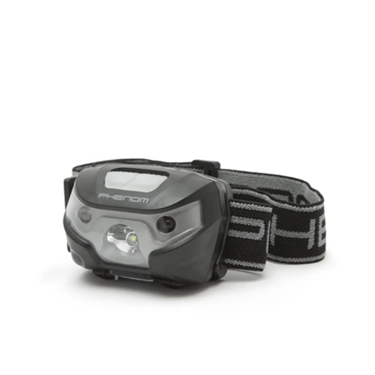 Phenom 18607 fejlámpa COB LED 120 lm Li-ion 1200 mAh MicroUSB 60 fok dönthető lámpafej 42-60 cm fejpánt por- és cseppálló fekete-szürke 3 üzemmód #1