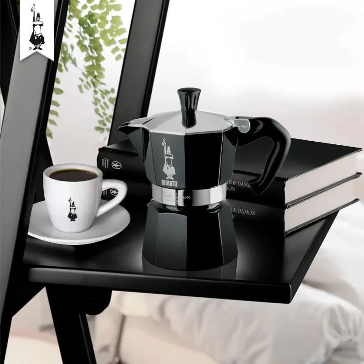 Bialetti 4953 Moka express 6 adag alumínium fekete #2