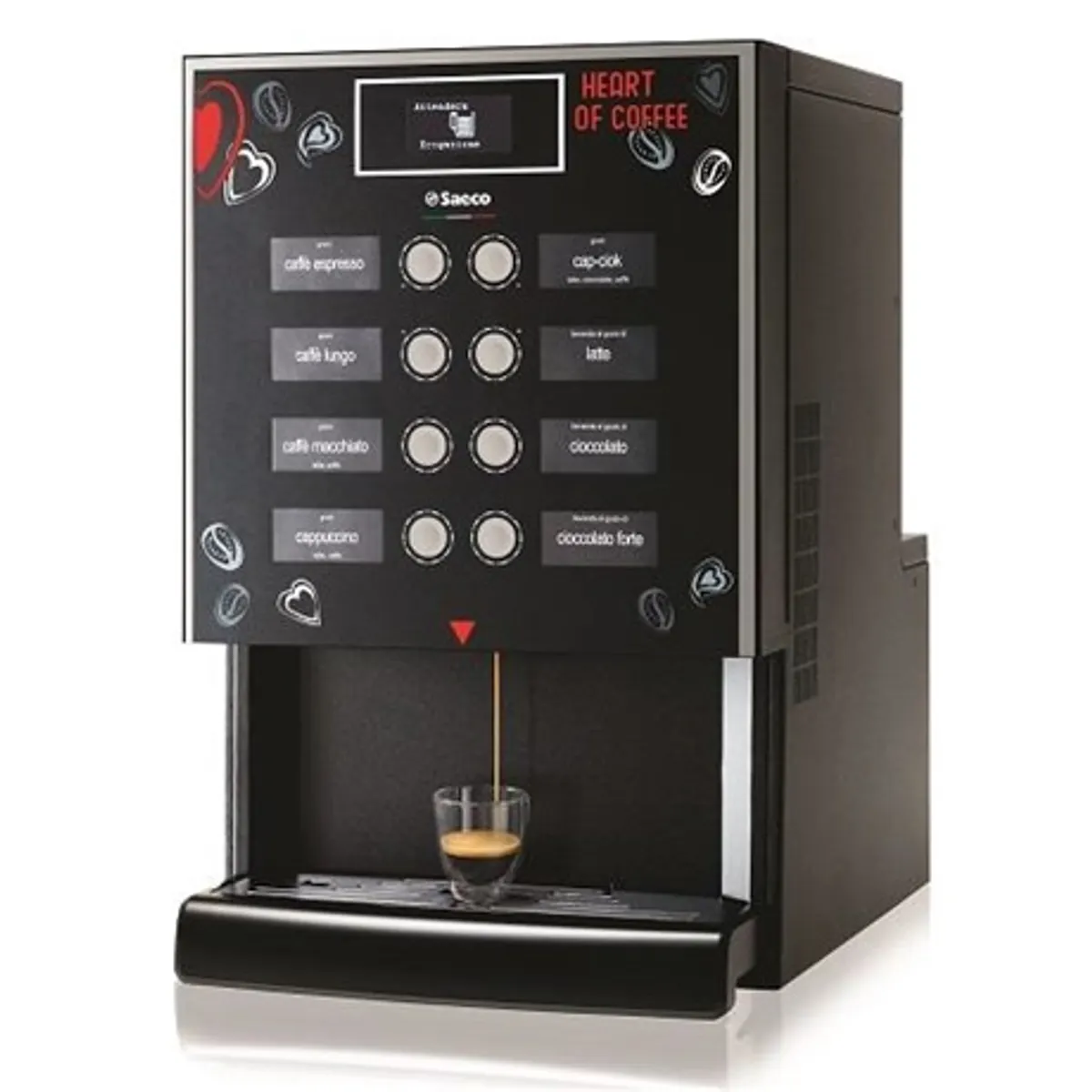 Saeco D.A.3P Kávéfőző automata 1 kg szemes kávé tartály 4 liter víztartály 25 adag zaccfiók #1