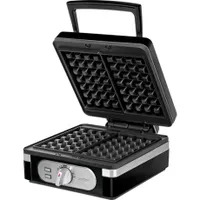 MPM MGO-24 gofri sütő fekete 1400W tapadásmentes 2 gofri automatikus hőmérséklet szabályzó #2