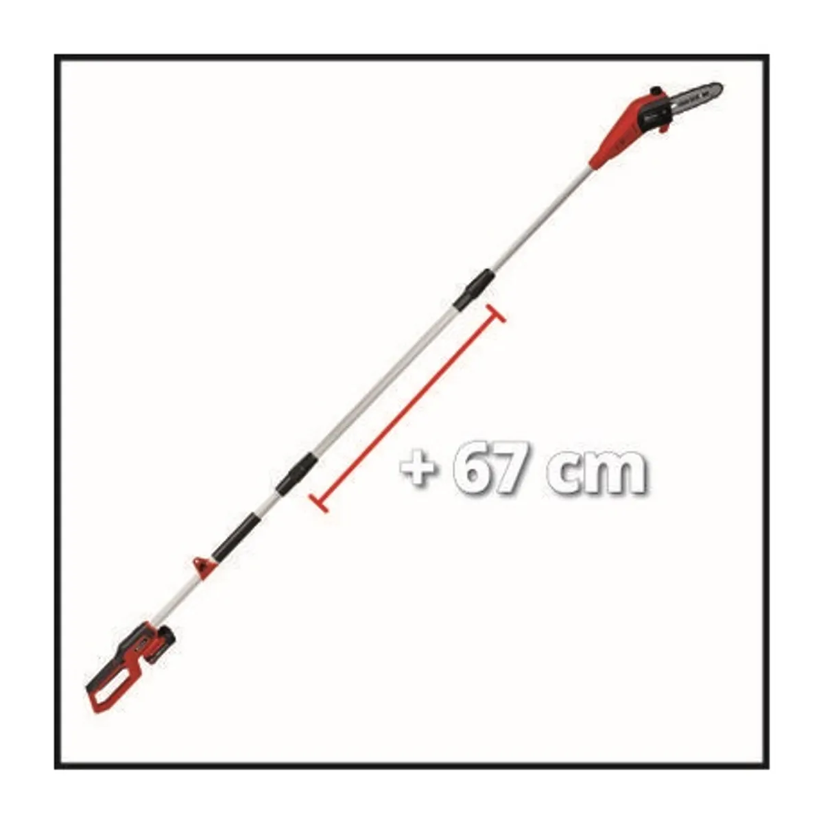 Einhell GC-LC 18-20 LI T - SOLO akkus magassági ágvágó hosszabbítónyél dönthető fej 30 fokban #3