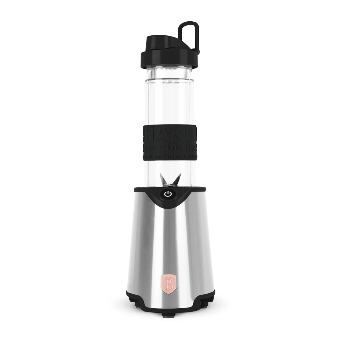 Berlinger Haus BH-9601 smoothie készítő rozsdamentes acél test 18/10 pengék jégtörő funkció 400W 2 db 500 ml pohár #1