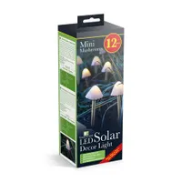 Garden of Eden 11243 led-szolár lámpa mini gomba melegfehér 12 led ip44 #4