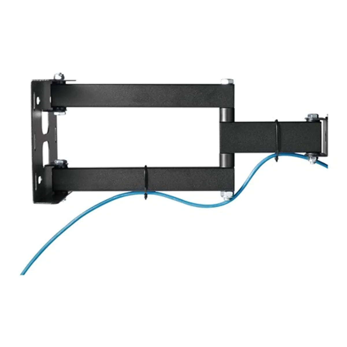Stell SHO 4600 fali konzol kihúzható 32-55" teherbírás 35 kg dőlés 18 fok elfordítás 90 fok VESA 75x75-400x400 falhoz távolság 10,5-42,9 cm fekete #8