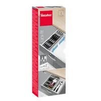 Metaltex MX363220 Uni-Fit evőeszköztartó állítható hossz 40-49 cm tárolókapacitás 90 db szürke garancia 3 év #4