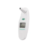 Beper 40.102 fülhőmérő digitális LCD memória 10 adat 32.0–43.0°C tok 15 mérőfej CR2032 #2