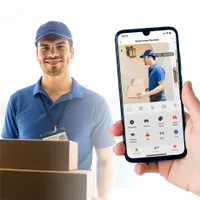 Delight Smart 55385BK videó kaputelefon szett akkumulátoros wifi fekete #2