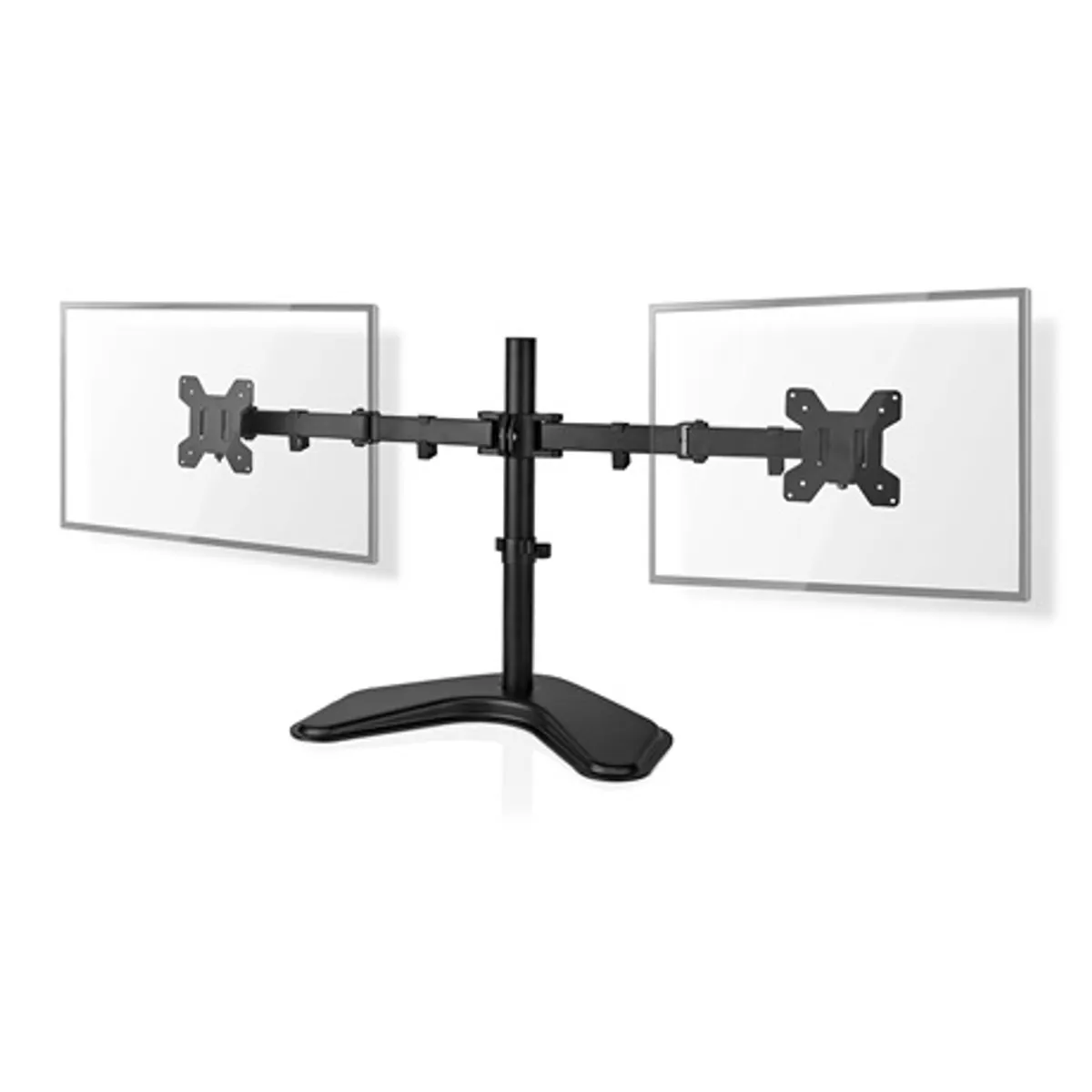Nedis MMDOSD110BK monitor konzol kétmonitoros állítható forgatható dönthető VESA 75x75 100x100 #1