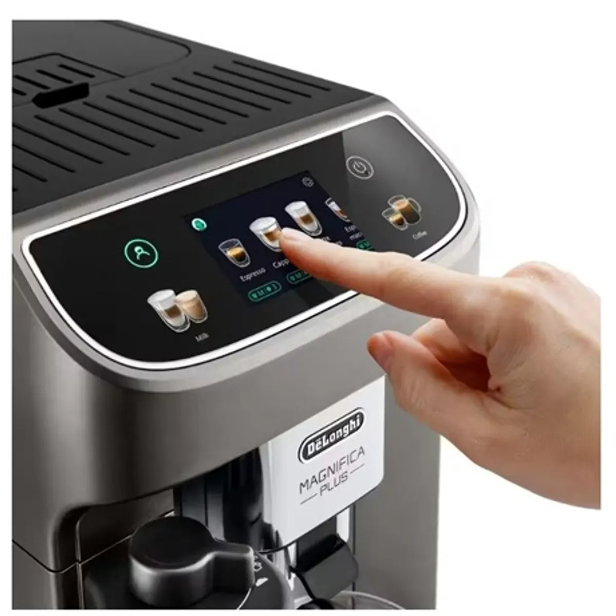 Delonghi ECAM320.70.TB Magnifica Plus 3,5" LatteCrema Hot 18 programos automata kávéfőző #3