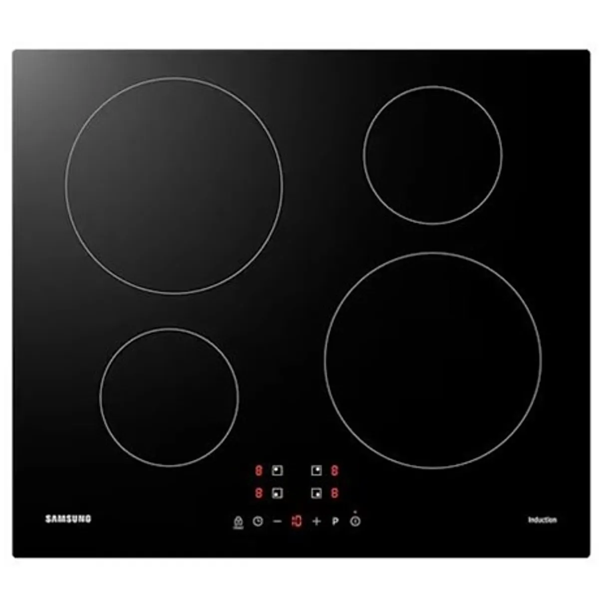 Samsung NZ64M3NM1BB/OL indukciós főzőlap 4 zónás beépíthető Power Boost gyerekzár LED kijelzés #2