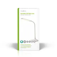 Nedis LTLG3M1WT4 állítható fényerő led asztali lámpa érintésvezérlés 3 fénybeállítás forgatható fej időzítő 40 perc usb #3