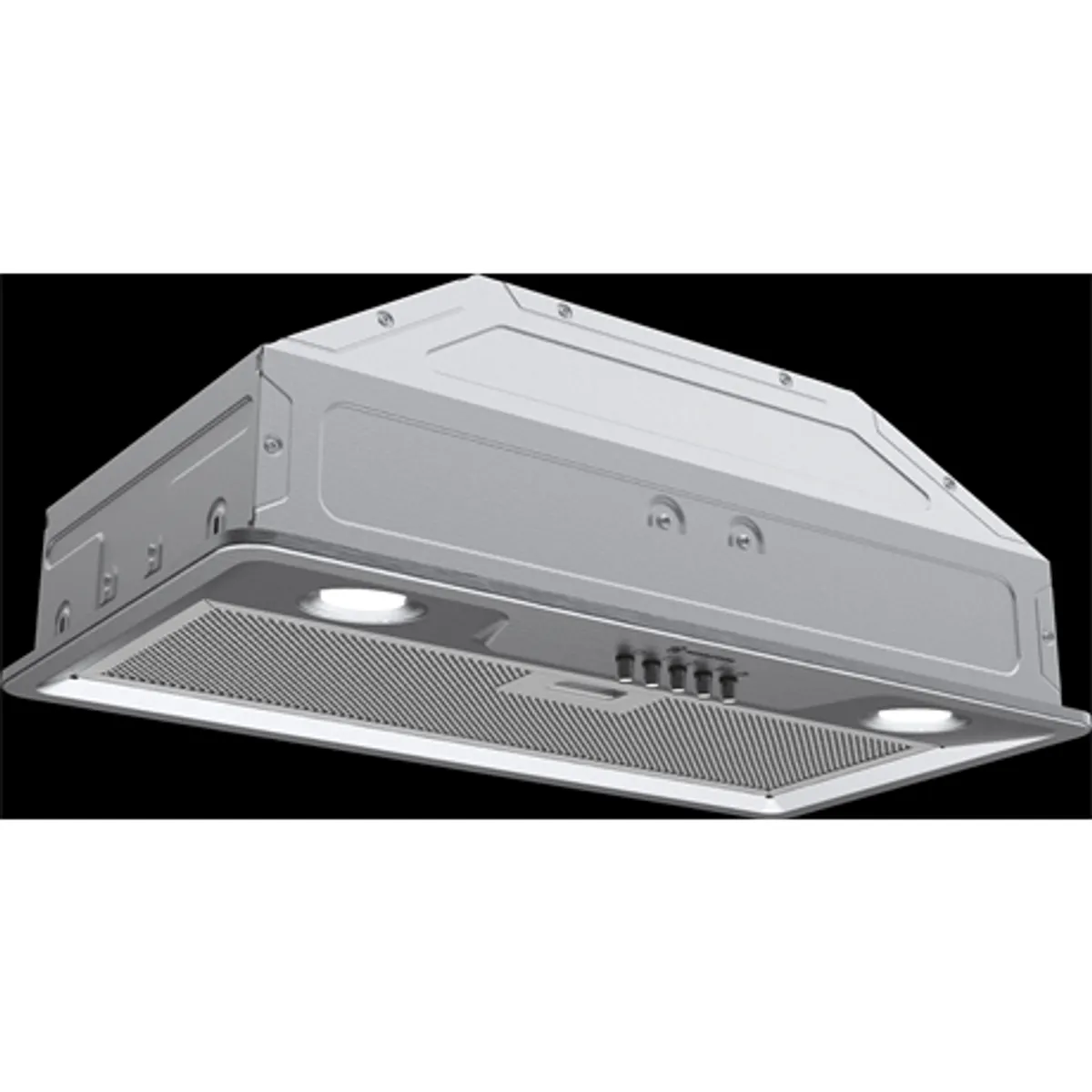 Novacook D006 INOX páraelszívó beépíthető 300 m3h 57 dB 100 W led világítás 595x300x176 mm csőátmérő 120 mm #1