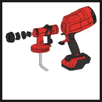 Einhell TC-SY 18/60 LI - SOLO Power X-Change akkus festékszóró pisztoly #3