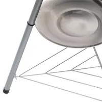 Home by Somogyi GR02 Fedeles gömbgrill tűztér átmérője 46,5 cm rostély krómozott acél 43,5 cm magasság 64 cm rozsdamentes hamugyűjtő zománcozott acél #4