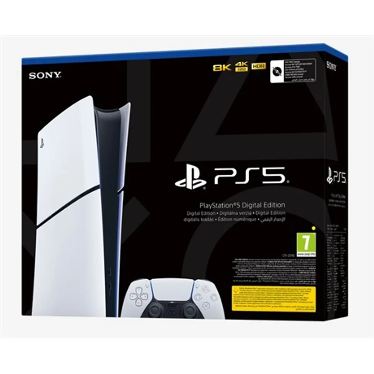 Sony PS5 DIGITAL SLIM D-CHASSIS PlayStation 5 Digital Edition Slim 1TB SSD 4K 120 FPS RDNA2 Zen 2 DualSense USB-C #1