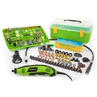 Fieldmann FDMB 200172-E csiszológép mini 0.8-3.2 mm befogó 440 db tartozékszett #1
