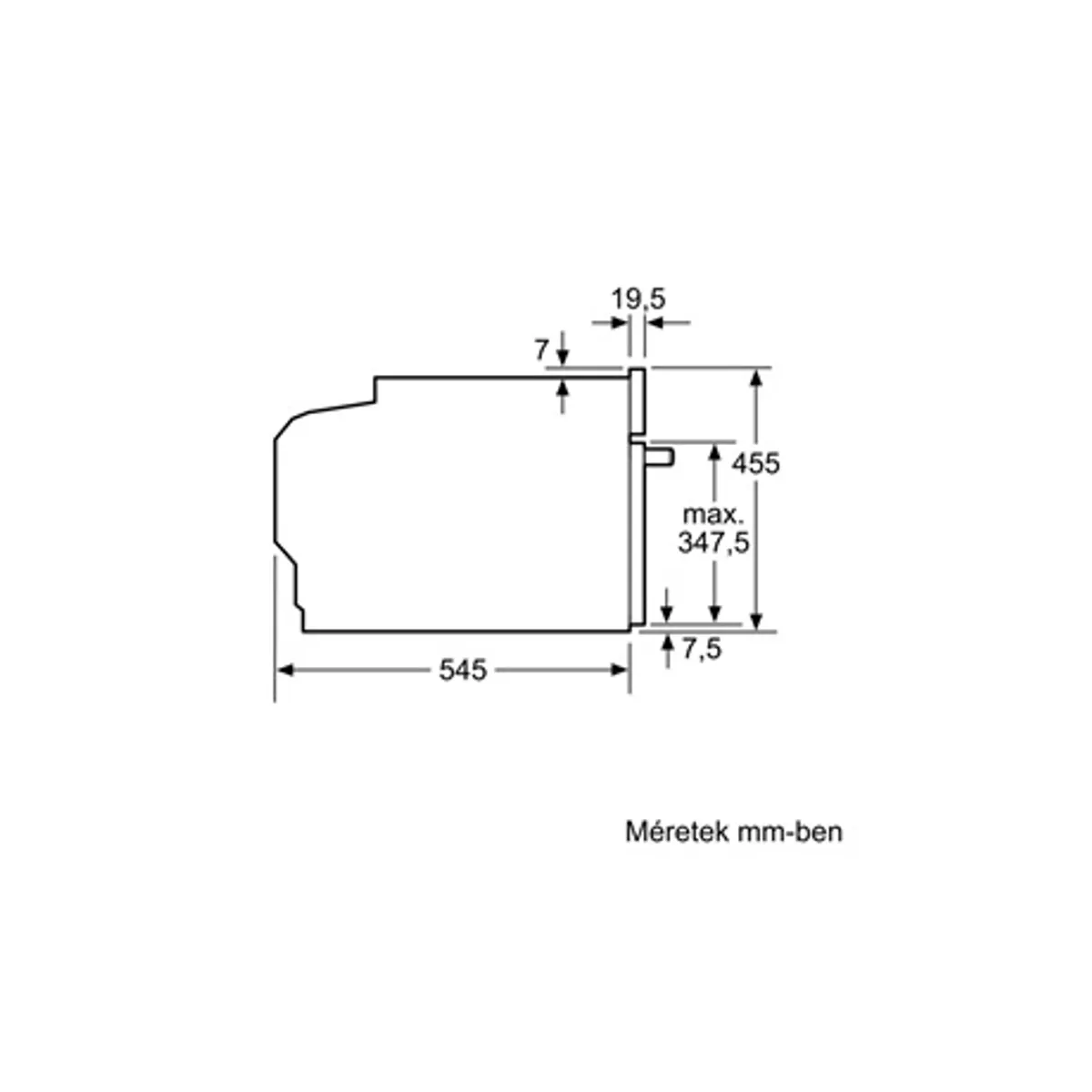 Bosch CFA634GS1 Serie 8 beépíthető mikrohullámú sütő 900 W 36 l inverter TFT kijelző 2,5" #2