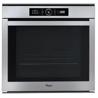 Whirlpool AKZM 8480 IX Sütő beépíthető elektromos 73 l 6 érzék sütőfunkciók pirolitikus tisztítás 4 rétegű üvegezésű ajtó 2 szintű teleszkópos sín #1