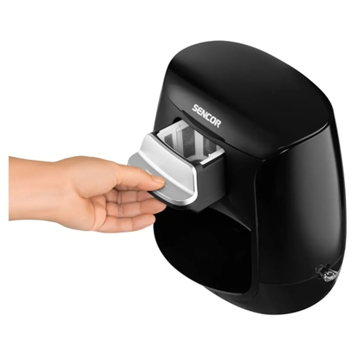 Sencor SCE 2100BK Kávéfőző filteres 0,3 l tartály két fúvóka #6
