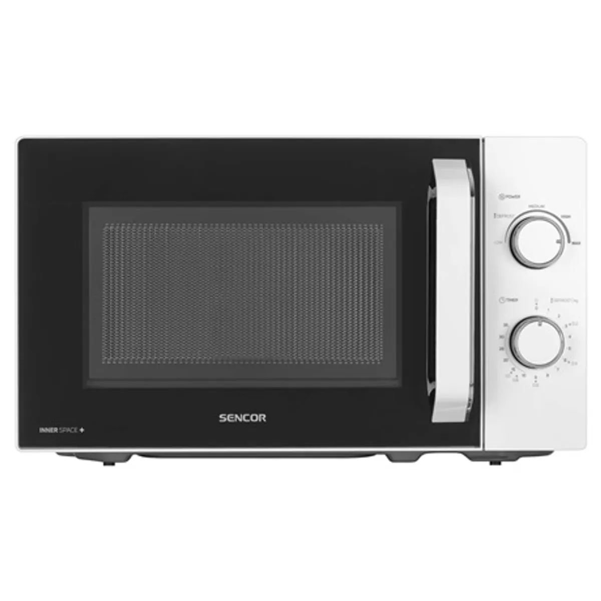 Sencor SMW 1918WH Mikrohullámú sütő 20 l 700 W 5 fokozat kiolvasztás időzítő 35 perc #1