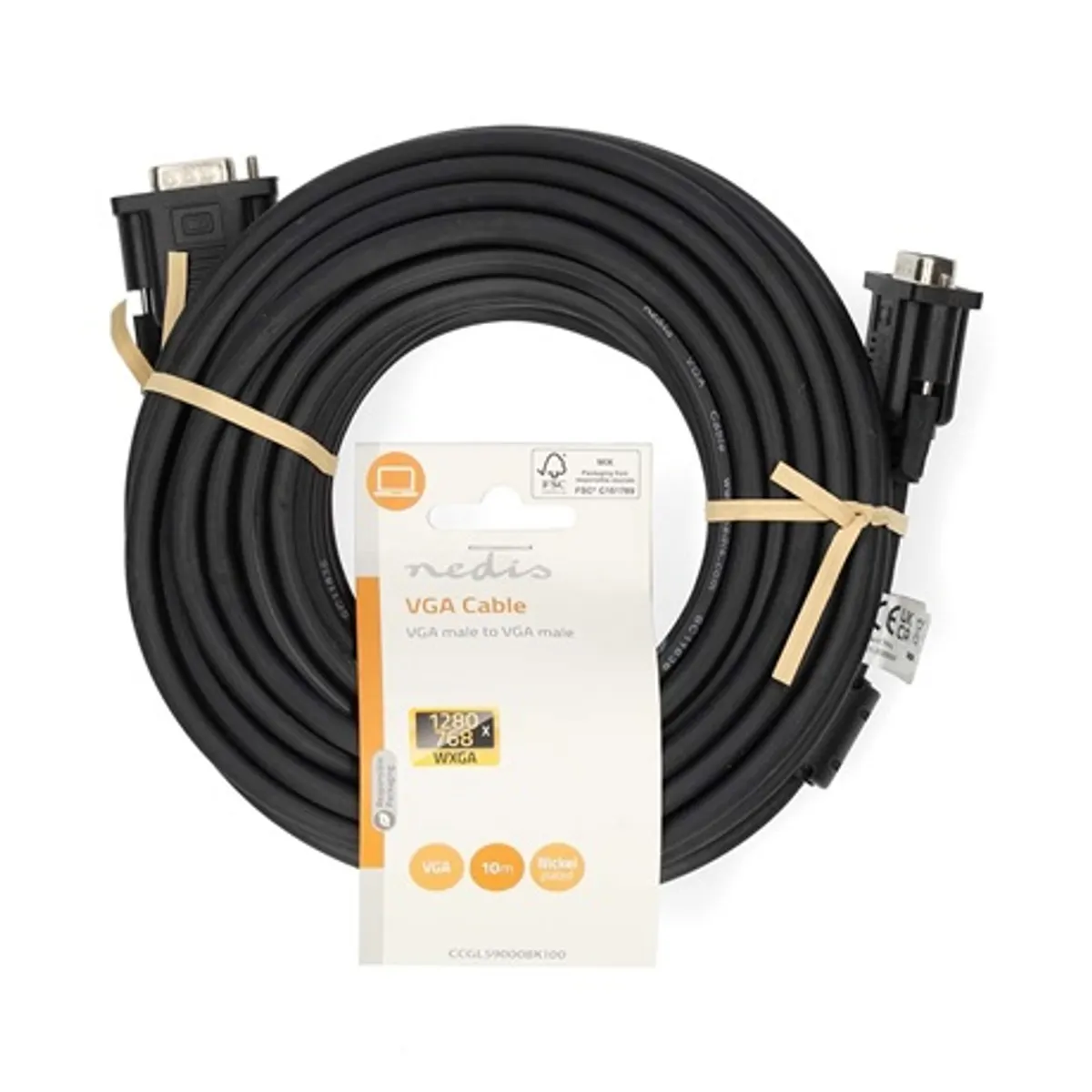 Nedis CCGL59000BK100 VGA kábel 10 m 1280x768 #3