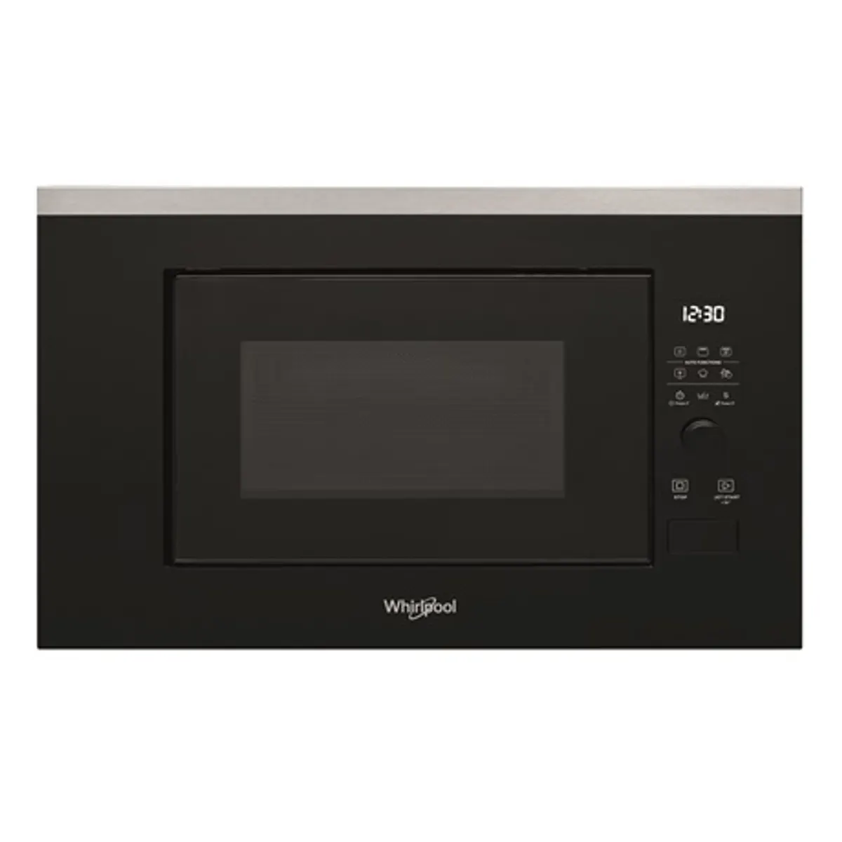 Whirlpool WMF200G beépíthető mikrohullámú sütő grill 1000W 800W 20L oldalra nyíló ajtó #1