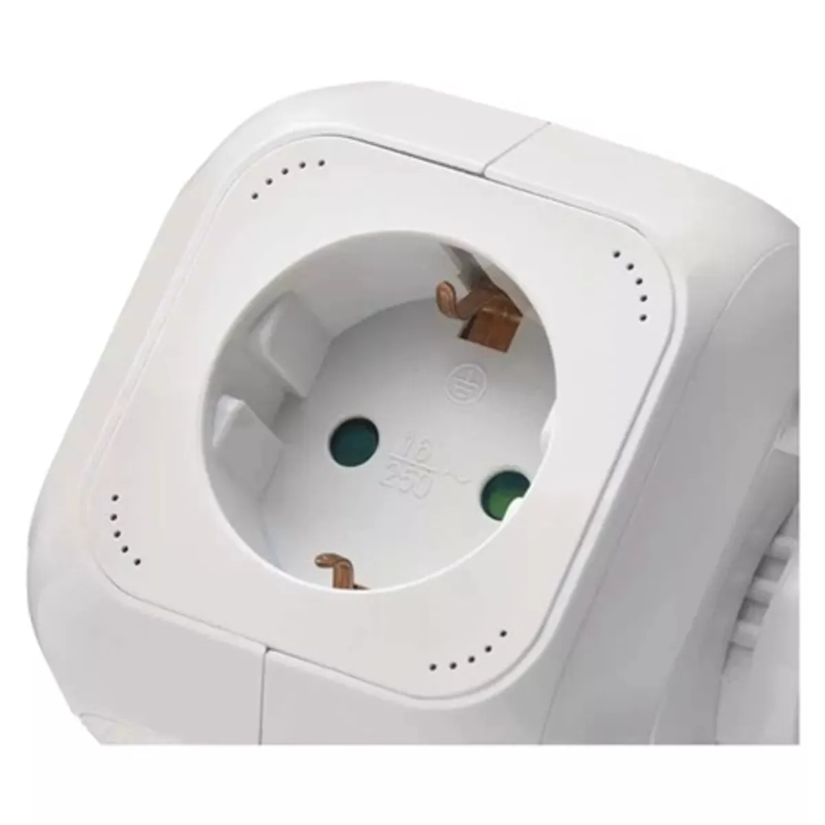 Emos P04219GU kocka hosszabbító 4 aljzat USB 2x 1,9 m fehér #8
