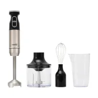 Home by Somogyi HGBMS65 botmixer szett 1000W 2 sebességfokozat rozsdamentes kések 500 ml tálas aprító 650 ml mérőpohár habverő #2