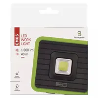 Emos P4539 akkumulátoros LED szerelő lámpa COB LED 1000 lm 40 m USB-C IP44 2200 mAh 3 üzemmód #6