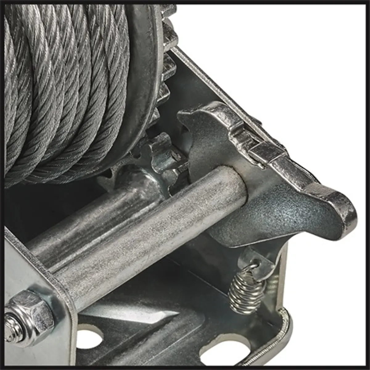 Einhell TC-WI 800 KÉZI CSÖRLŐ (MAX 0,8T) Kézi csörlő 800 kg, 20 m, átmérő 4,8 mm, automata fék, Softgrip #3