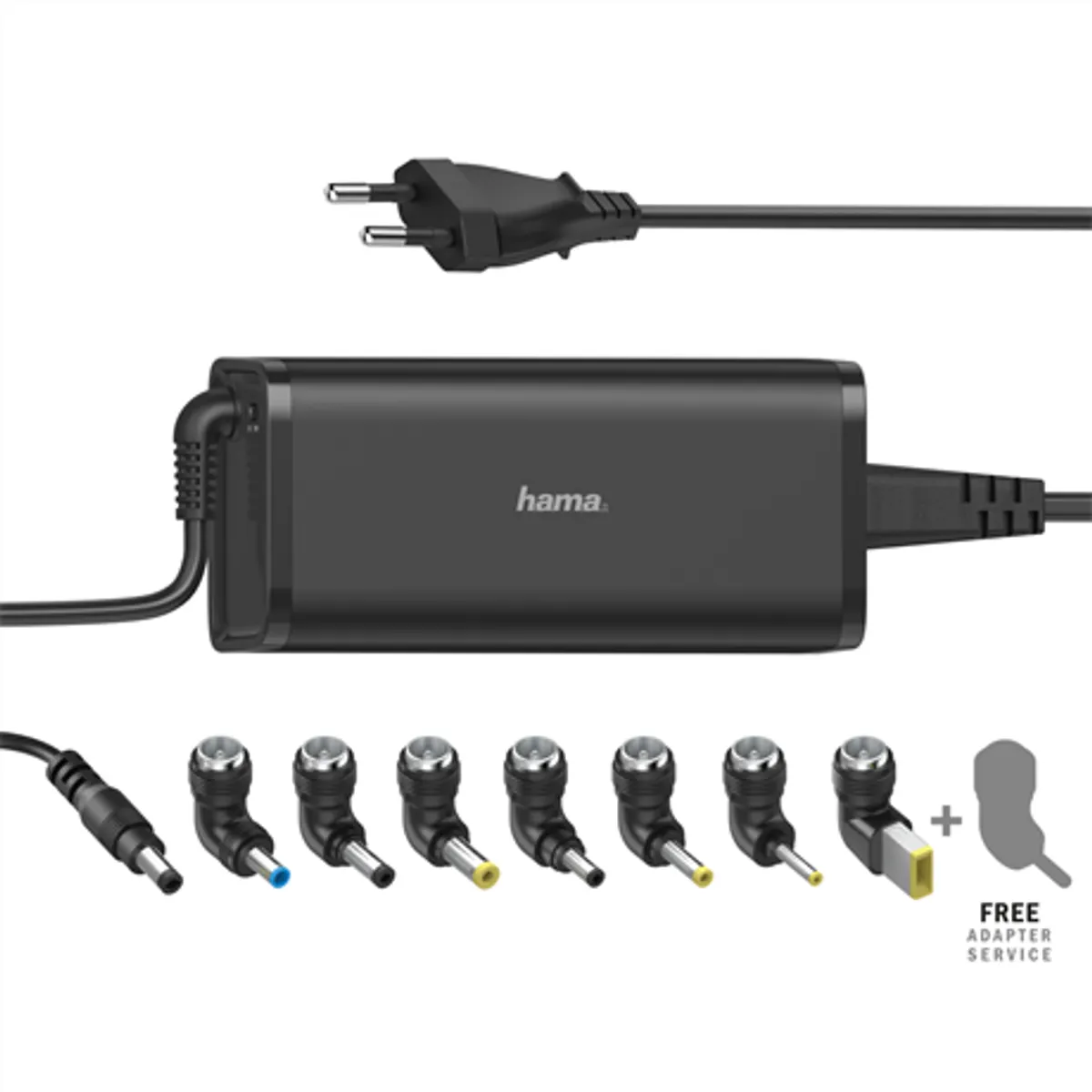 Hama 00200003 univerzális notebook táp 15-19V 90W 110-240V 8 féle csatlakozó 1,2m #1